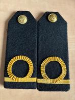 Set rangen marine adjudant met vlootknoop, Verzamelen, Verzenden, Marine, Nederland, Embleem of Badge