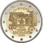 Speciale 2 euro Slowakije “Snelpostdienst’’ UNC 2023, Verzenden, Slowakije, 2 euro, Losse munt
