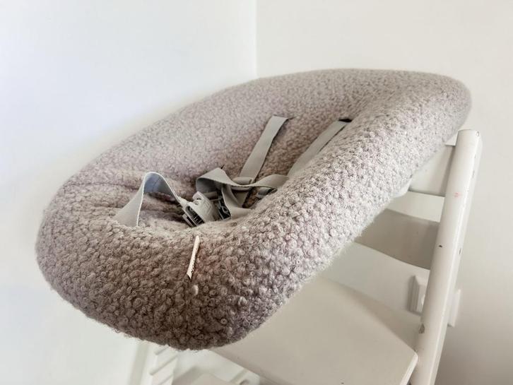 Hoes Newbornset Boucle teddystof. Stokke TrippTrapp. Nieuw!, Kinderen en Baby's, Kinderstoelen, Nieuw, Overige typen, Ophalen of Verzenden