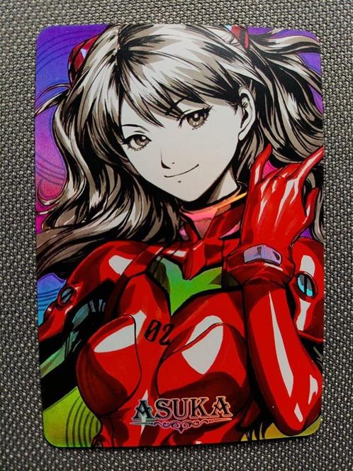 Neon Genesis Evangelion Asuka Langley Holo Card, Verzamelen, Stripfiguren, Nieuw, Plaatje, Poster of Sticker, Verzenden