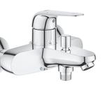 Nieuw Grohe Euroeco Badmengkraan met koppelingen, Ophalen of Verzenden, Nieuw, Chroom, Bad