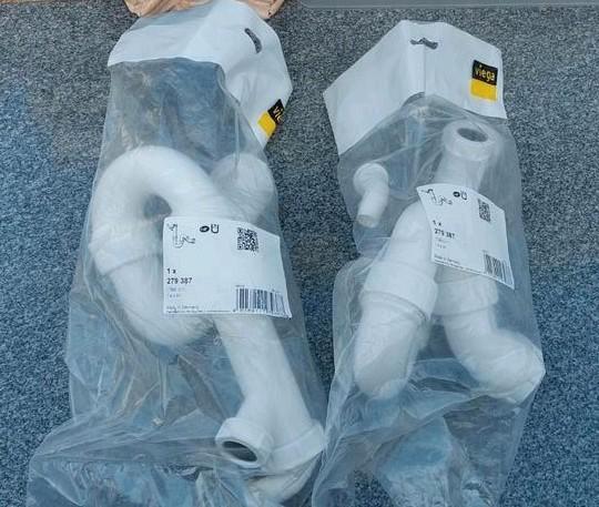 Nieuwe Viega Sifon voor Gootsteen, Doe-het-zelf en Verbouw, Buizen en Afvoer, Nieuw, Afvoer, Pvc, Minder dan 2 meter, 40 tot 60 mm