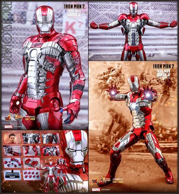 <𝗜𝗡 𝗦𝗧𝗢𝗖𝗞> Hot Toys - MMS400D18 Iron Man Mark V MK 5 beschikbaar voor biedingen