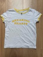 Kins Only Breaking hearts t-shirt maat 122/128, Only Kids, Gebruikt, Meisje, Ophalen of Verzenden