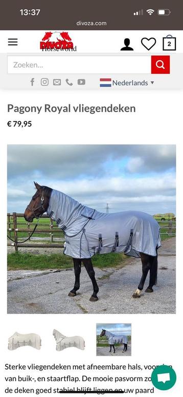 Pagony royal vliegendeken zware kwaliteit 185 beschikbaar voor biedingen