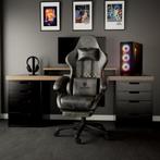Nieuw-Gamingstoel - Bureaustoel-11 Kleur, Gaming bureaustoel, Nieuw, Ophalen of Verzenden, Grijs