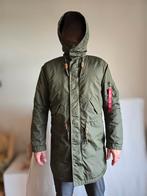 Alpha Industries All Season Parka | Maat M, Ophalen of Verzenden, Zo goed als nieuw, Groen