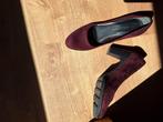 mooie bordeaux pumps, Ophalen of Verzenden, Gedragen, Rood