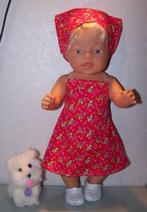 poppenkleertjes babypop born 43cm (halterjurk), Ophalen of Verzenden, Nieuw, Babypop