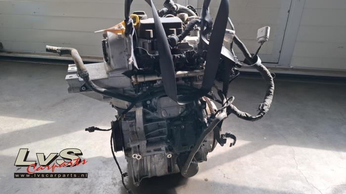 Motor van een Volkswagen Polo, Gebruikt, -, Volkswagen, -