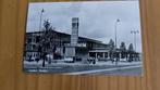 Fotokaart Leiden , Station, Ophalen of Verzenden, 1940 tot 1960, Ongelopen, Zuid-Holland
