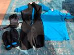 Wetsuit 12 jaar + zwemshirt, Watersport en Boten, Ophalen of Verzenden, Gebruikt, Kind, Wetsuit