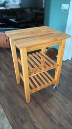 Roltafel (trolley) Ikea, Huis en Inrichting, Keuken | Keukenelementen, Ophalen, 50 tot 100 cm, Zo goed als nieuw, Minder dan 100 cm