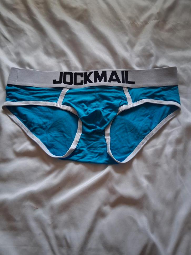 Mooie basic herenslip in maat XL valt als L., Kleding | Heren, Ondergoed, Slip, Blauw, Ophalen of Verzenden