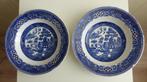 Set antieke wandborden Petrus Regout Willow, Ophalen of Verzenden