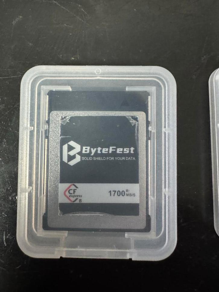 Bytefest CFexpress 128GB - 1700MB/s, Audio, Tv en Foto, Fotografie | Geheugenkaarten, Nieuw, Compact Flash (CF), 128 GB, Fotocamera