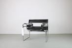 Knoll Wassily Chair, zwart tuigleer, Huis en Inrichting, Fauteuils, Ophalen, Minder dan 75 cm, Nieuw, Metaal