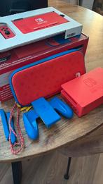 Nintendo Switch Mario Red & Blue Edition, Ophalen of Verzenden, Zo goed als nieuw