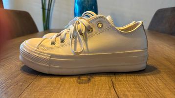 Converse Chuck Taylor All Star Lift Vintage white, maat 38 beschikbaar voor biedingen