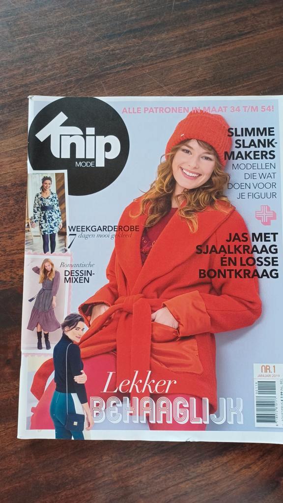 Knipmode met warme naaipatronen in maat 34 tot 54, Hobby en Vrije tijd, Kledingpatronen, Vrouw, Knipmode, Ophalen of Verzenden
