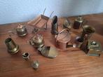 Koperen en bronzen letterbak figuren, Antiek en Kunst, Ophalen, Koper