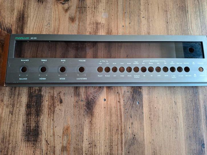 Marlux MR-220 Receiver Frontpaneel, Audio, Tv en Foto, Overige Audio, Tv en Foto, Gebruikt, Ophalen of Verzenden