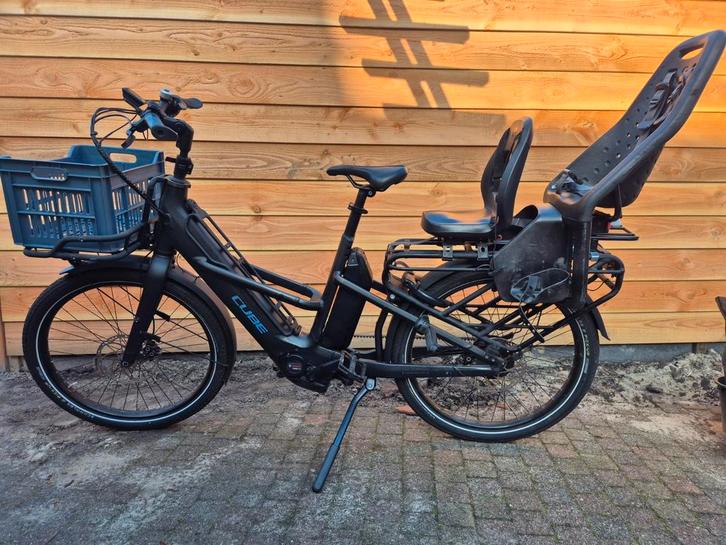 Cube Longtail Hybrid met riemaandrijving, Fietsen en Brommers, Elektrische fietsen, Ophalen