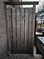 Houten schuttingdeur 100x200cm - Geïmpregneerd, Tuin en Terras, Ophalen, Hout, Draaipoort, 150 tot 200 cm