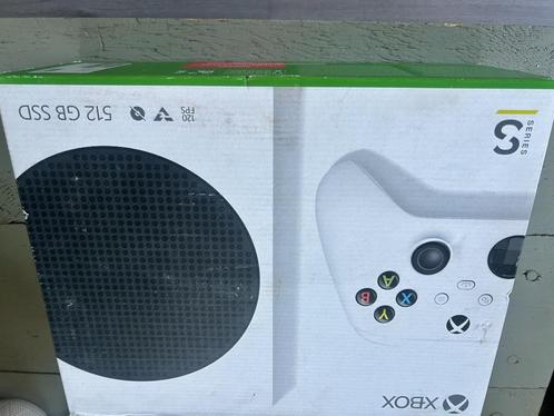 MICROSOFT Xbox Series S 512 GB Wit WITH extra RED CONTROLLER, Spelcomputers en Games, Spelcomputers | Xbox Series X en S, Nieuw