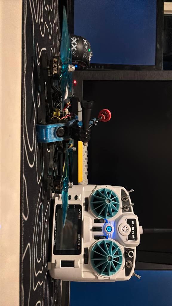 5 inch fpv drone met controller, Audio, Tv en Foto, Drones, Gebruikt, Ophalen of Verzenden