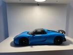 Autoart Porsche 918 1:18 Riviera Blue, Hobby en Vrije tijd, Modelauto's | 1:18, Ophalen of Verzenden, Zo goed als nieuw, Auto