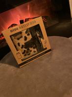 Bruine Tijgerprint Portemonnee & Sleutelhanger Set, Sieraden, Tassen en Uiterlijk, Portemonnees, Overige merken, Bruin, Nieuw