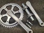 Crankstel retro voor singlespeed  NOS, Fietsen en Brommers, Ophalen, Nieuw, Algemeen, Crankstel of Pedalen