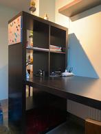Ikea Kallax met bureau, Ophalen, Gebruikt, Bureau