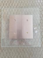 Plafondlamp 30 cm x 30 cm, Ophalen, Gebruikt, Glas