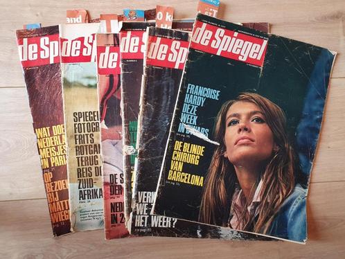 7 tijdschrift Spiegel, 1963 en 1966., Verzamelen, Tijdschriften, Kranten en Knipsels, Tijdschrift, Nederland, 1960 tot 1980, Ophalen of Verzenden
