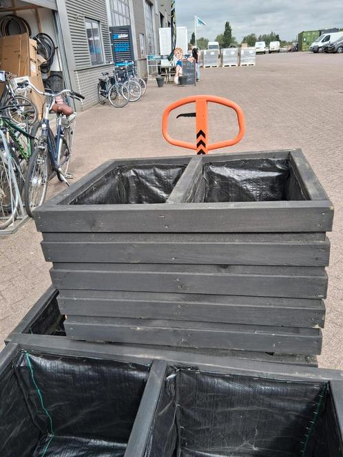 Houten bloembakken, Tuin en Terras, Bloembakken en Plantenbakken, Nieuw, Hout, Ophalen