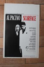 filmaffiche Al Pacino Scarface 1983 filmposter, Verzamelen, Rechthoekig Staand, Ophalen of Verzenden, Zo goed als nieuw, A1 t/m A3
