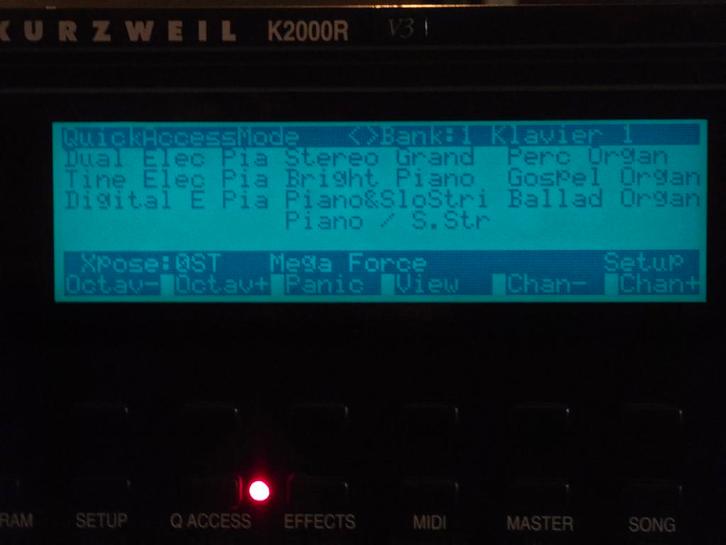 Kurzweil K2000R v3 incl Sample optie, Muziek en Instrumenten, Samplers, Zo goed als nieuw, Ophalen of Verzenden