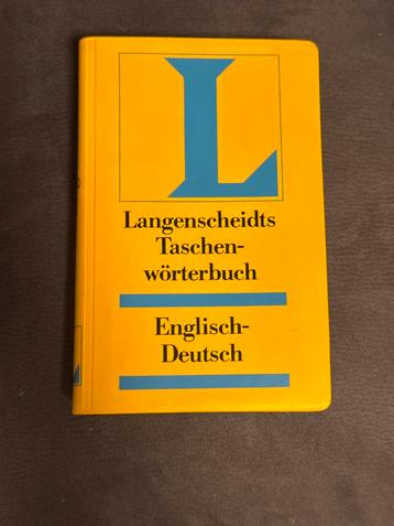 Langenscheidt Engels-Duits Pocketwoordenboek beschikbaar voor biedingen