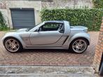 Smart Roadster Brabus 452 Xclusive, Auto's, Automaat, Zwart, Cabriolet, Leder