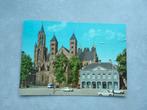 Maastricht, Vrijthof st. Servaas kerk/auto, Verzenden, 1980 tot heden, Ongelopen, Limburg