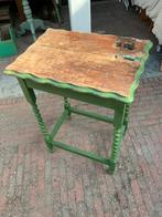 Oud Engels tafeltje met sleets stoeltje, Antiek en Kunst, Curiosa en Brocante, Ophalen