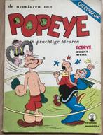 POPEYE - DE AVONTUREN VAN POPEYE - POPEYE ZOEKT WERK - 1968, Eén stripboek, Ophalen of Verzenden, Zo goed als nieuw
