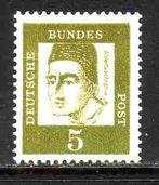 BRD 1961 347y Albertus Magnus, Postfris, Ophalen of Verzenden, BRD, Postfris
