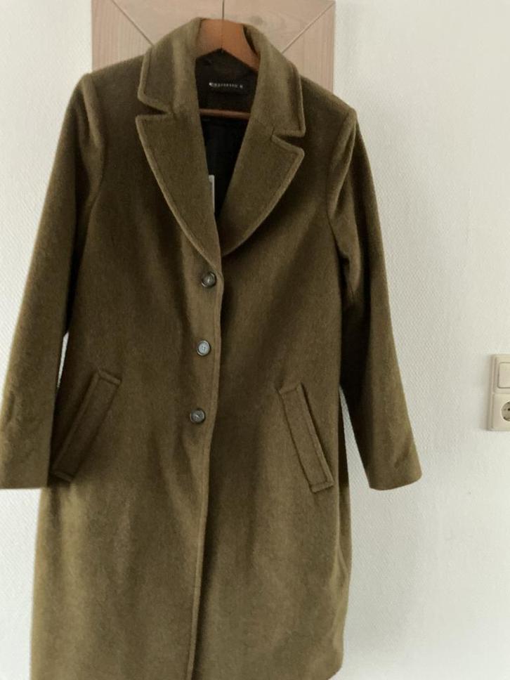 Expresso Jas Maat 42 - Nieuw met kaartje!, Kleding | Dames, Jassen | Winter, Nieuw, Maat 42/44 (L), Groen, Ophalen of Verzenden
