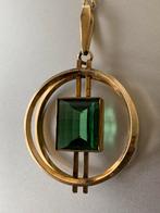 Kordes & Lichtenfels doublé gouden midcentury kettinghanger, Overige materialen, Overige voorstellingen, Verzenden, Zo goed als nieuw