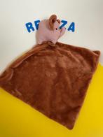 4260 zeeman doekje bruin met olifant, Ophalen of Verzenden, Zo goed als nieuw, Olifant