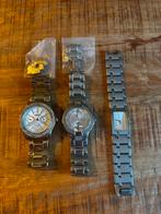 3 horloges ( Esprit en Guess) en 1 Rosefield horloge, Staal, Gebruikt, Ophalen of Verzenden, Polshorloge