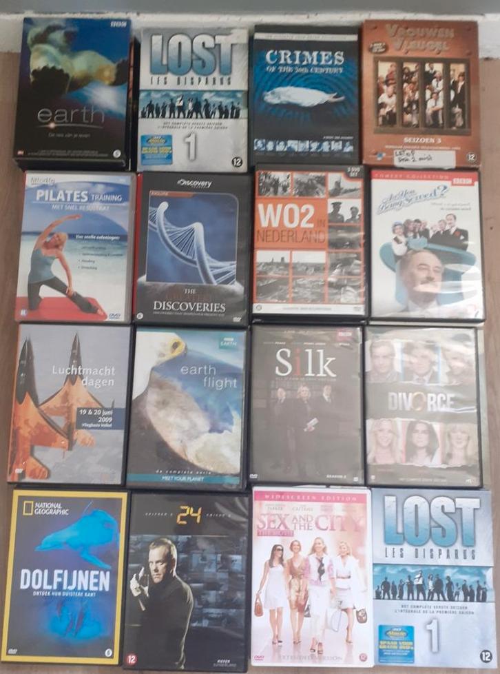 Dvd series films en meer die je niet vaak ziet bijna gratis, Cd's en Dvd's, Dvd's | Overige Dvd's, Zo goed als nieuw, Alle leeftijden